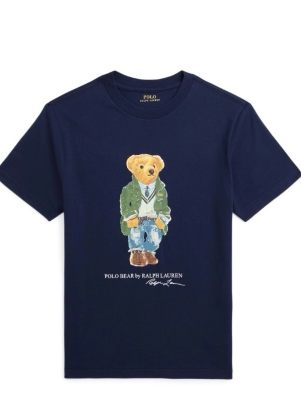 Polo Ralph Lauren Mens Polo Bear Cotton Jersey Tee Size Large